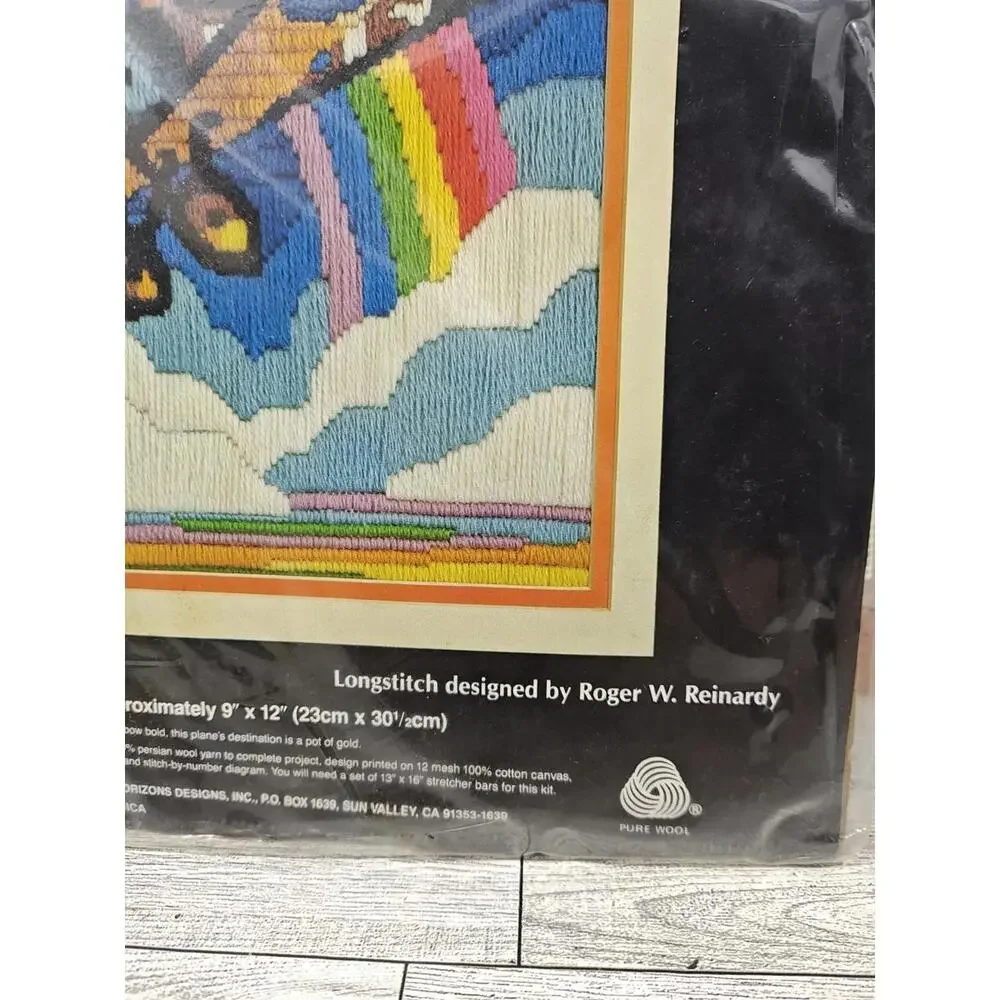 1986 Monarch Horizons Longstitch Kit LS 137 Rainbow Flight 9
